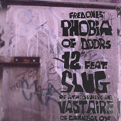 Fred Ones - Phobia of doors feat. Slug of Atmosphere