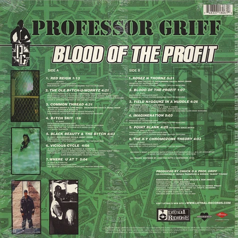 Professor Griff - Blood of the profit