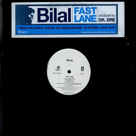 Bilal - Fast lane
