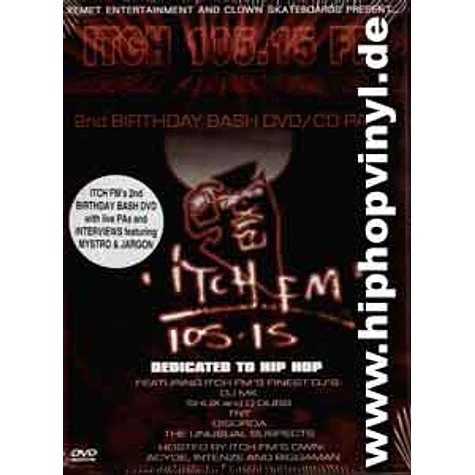 Itch FM - 2nd birthday bash dvd/cd pack