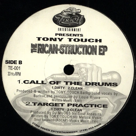 Tony Touch - The rican-struction ep