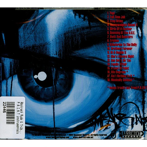 Abstract Rude Rapper Abstract Rude & Tribe Unique - P.A.I.N.T instrumentals - CD - 2004 - US ...