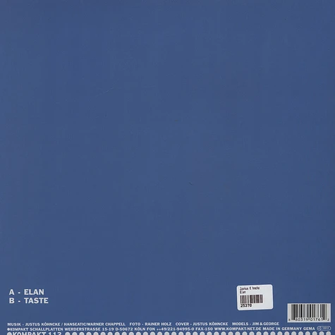 Justus Köhncke - Elan / Taste
