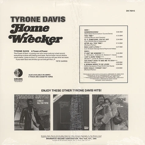 Tyrone Davis - Home Wrecker