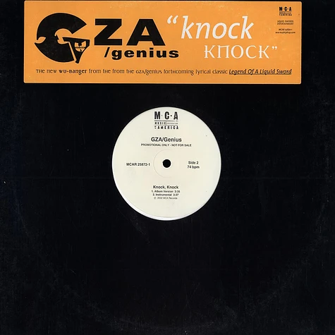 GZA / The Genius - Knock Knock