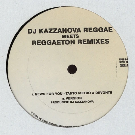 Kazzanova - Dj kazzanova meets reggaeton - remixes