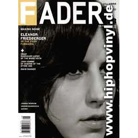 Fader Mag - March 2005