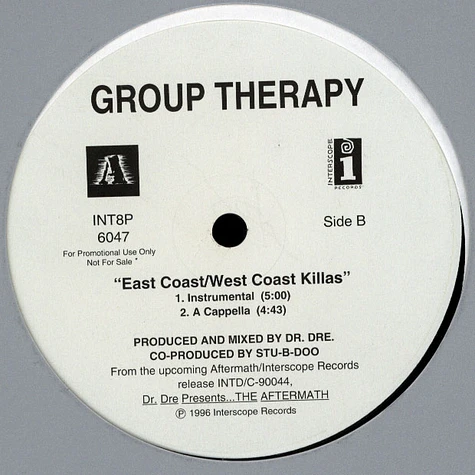 Group Therapy - East Coast/West Coast Killas