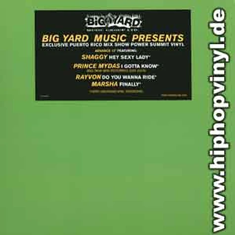 Big Yard presents: - Exclusive mix show sampler
