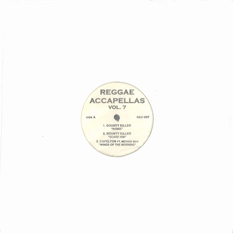 Reggae Accapellas - Volume 7