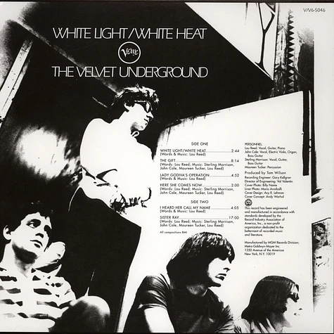 Velvet Underground - White Light / White Heat