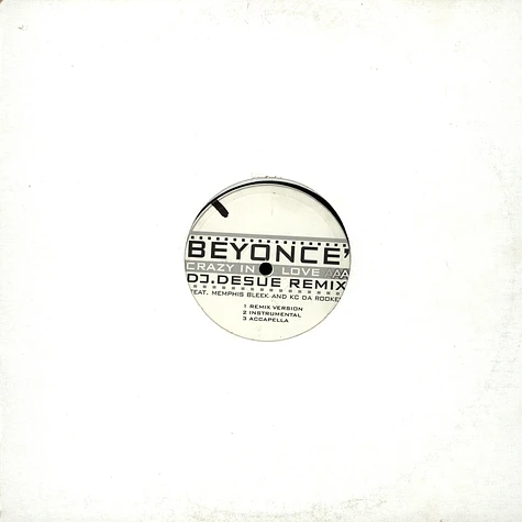 Beyonce - Crazy in love DJ Desue Remix