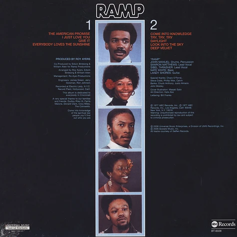 Ramp (Roy Ayers Music Project) - Come into knowledge