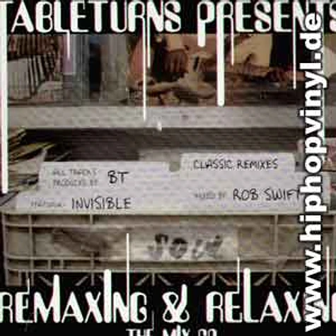 Tableturns presents - Remaxing & relaxing