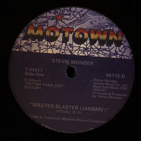 Stevie Wonder - Master blaster