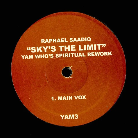 Raphael Saadiq - Sky's The Limit Yam Who's Spiritual Rework
