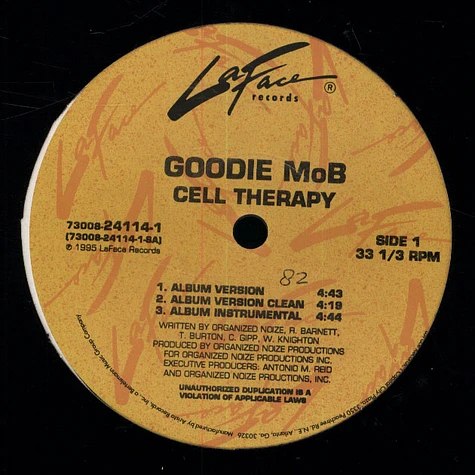 Goodie Mob - Cell Therapy