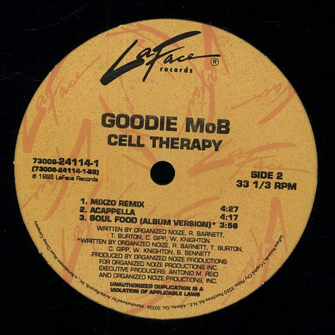 Goodie Mob - Cell Therapy