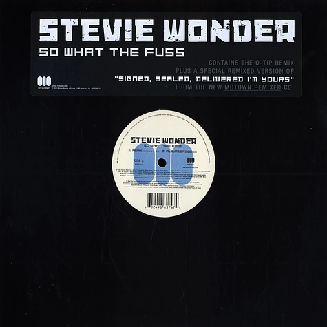Stevie Wonder - So what the fuss remix feat. Q-Tip