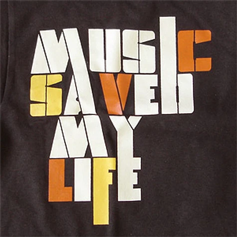 Ubiquity - Music saved my life T-Shirt