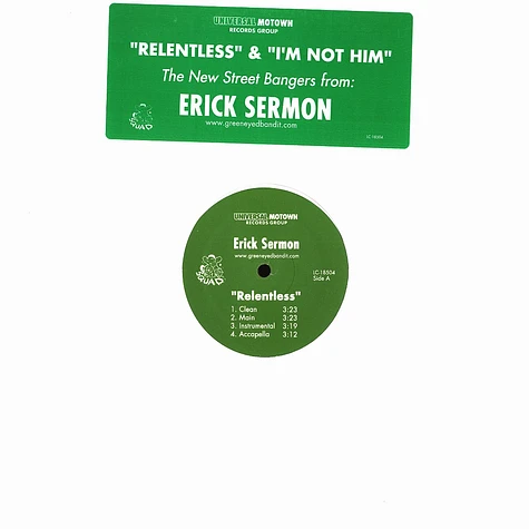 Erick Sermon - Relentless