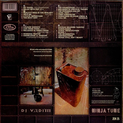 DJ Vadim - U.S.S.R. Repertoire (The Theory Of Verticality)