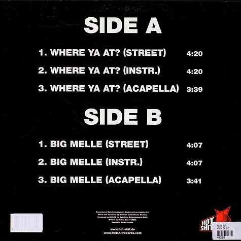 Melle Mel - Where Ya At?