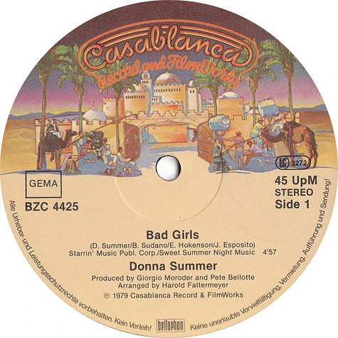 Donna Summer - Bad Girls / Our Love