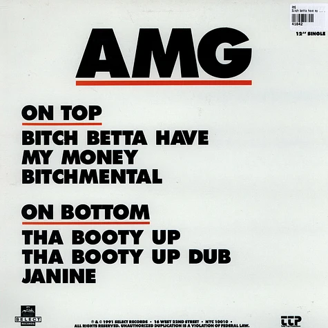 AMG - Bitch Betta Have My Money