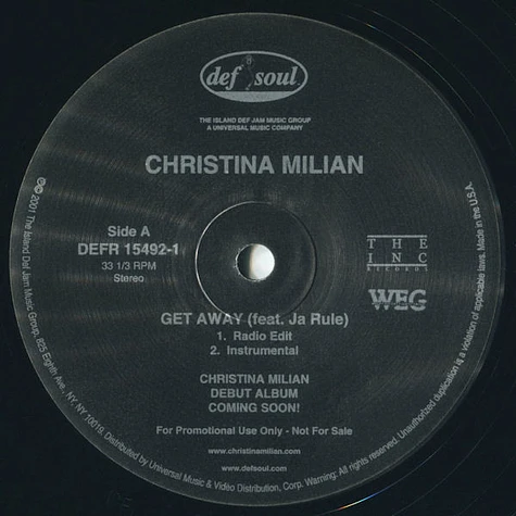 Christina Milian featuring Ja Rule - Get Away