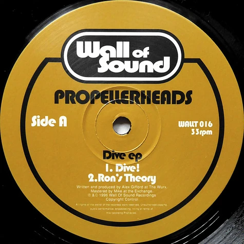 Propellerheads - Dive EP