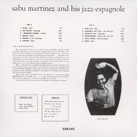 Sabu Martinez - Jazz espagnole