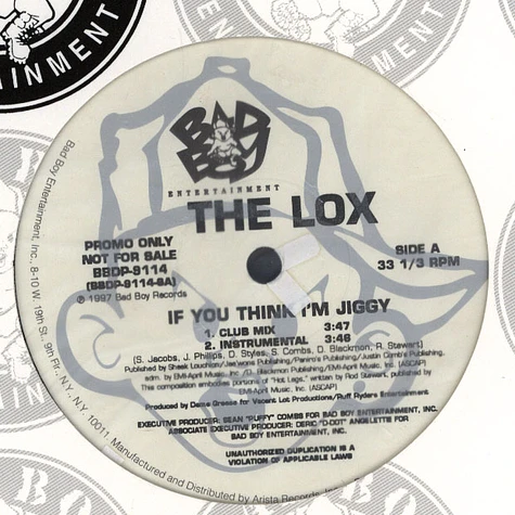 The Lox - If You Think I'm Jiggy