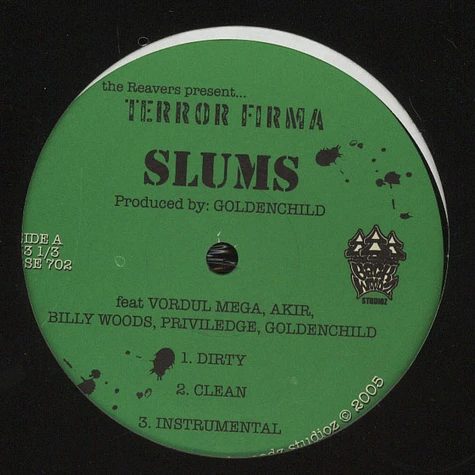 The Reavers - Slums feat. Vordul Mega, Akir, Billy Woods, Priviledge & Goldenchild