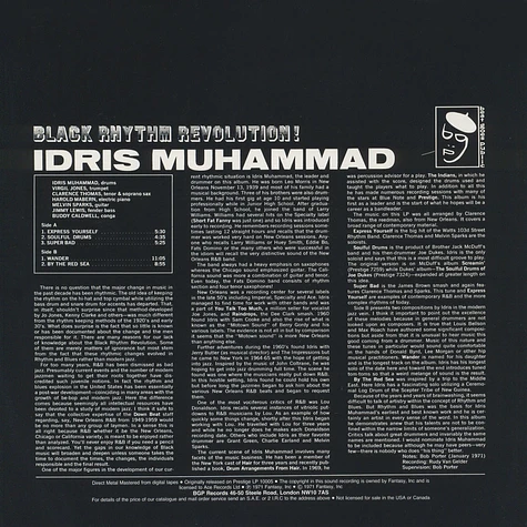 Idris Muhammad - Black Rhythm Revolution