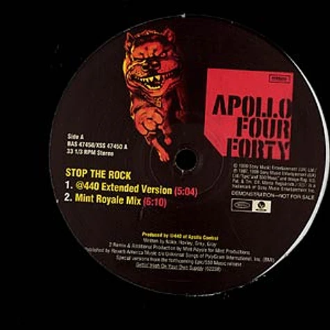 Apollo Four Forty - Stop the rock