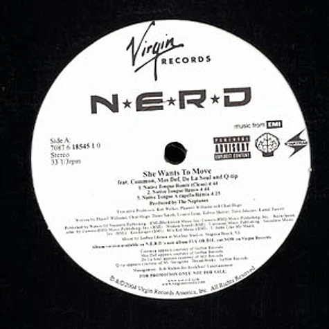 N*E*R*D - She Wants To Move feat. Common, Mos Def, De La Soul and Q-Tip