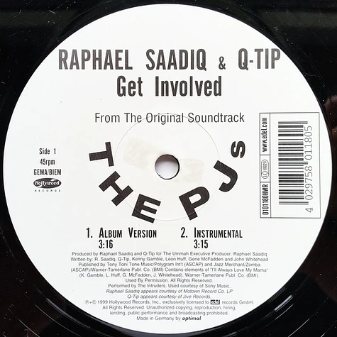 Raphael Saadiq & Q-Tip - Get Involved