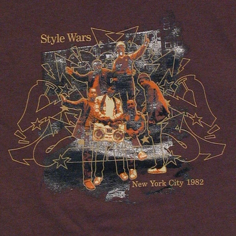 Exact Science - Style wars 1982 T-Shirt - b-boys design