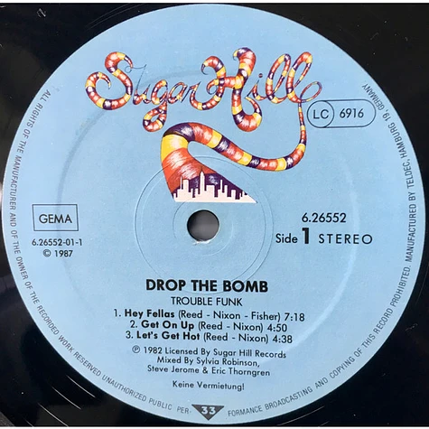 Trouble Funk - Drop The Bomb