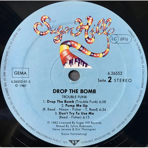 Trouble Funk - Drop The Bomb