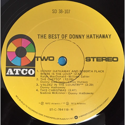 Donny Hathaway - The Best Of Donny Hathaway