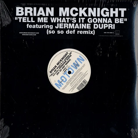 Brian McKnight - Tell me what's it gonna be So So Def remix feat. Jermaine Dupri