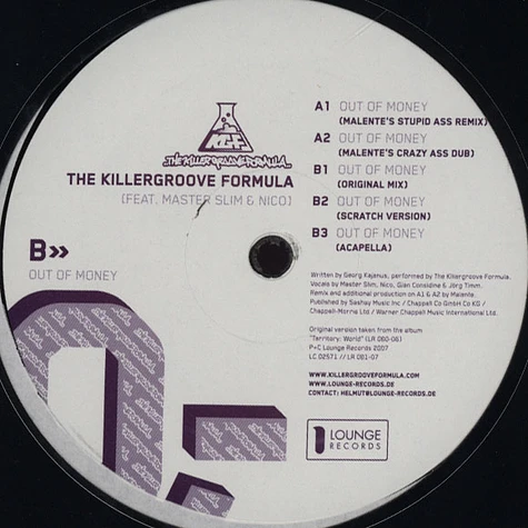 The Killergroove Formula - Killergroove uppercut