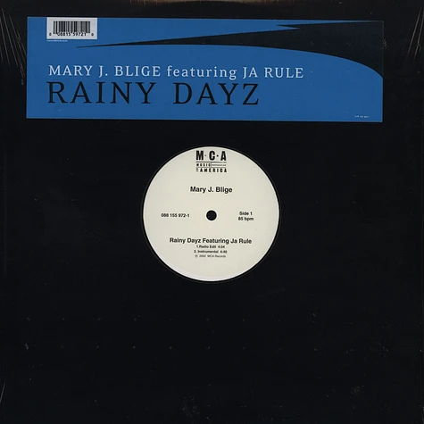 Mary J.Blige - Rainy dayz feat. Ja Rule