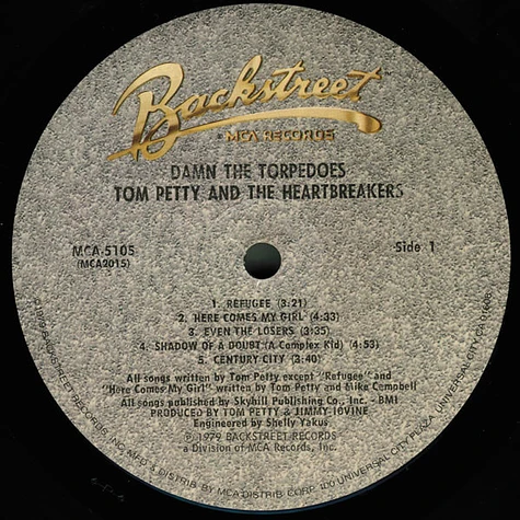 Tom Petty & The Heartbreakers - Damn The Torpedoes