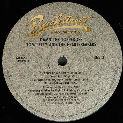 Tom Petty & The Heartbreakers - Damn The Torpedoes