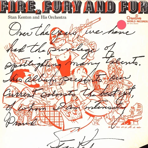 Stan Kenton And His Orchestra - Fire, fury and fun
