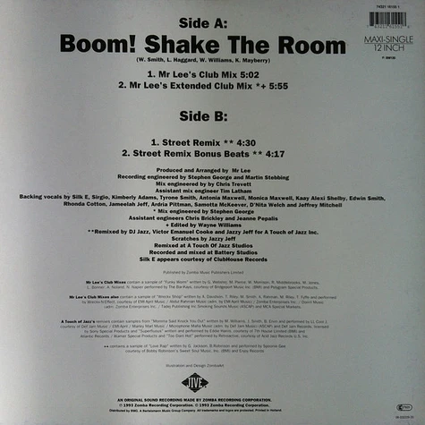 DJ Jazzy Jeff & The Fresh Prince - Boom! Shake The Room
