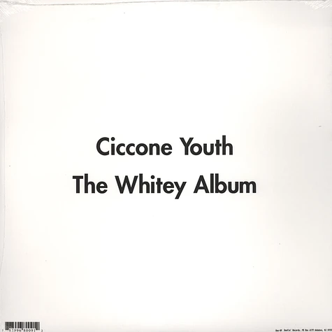 Ciccone Youth - The whitey album